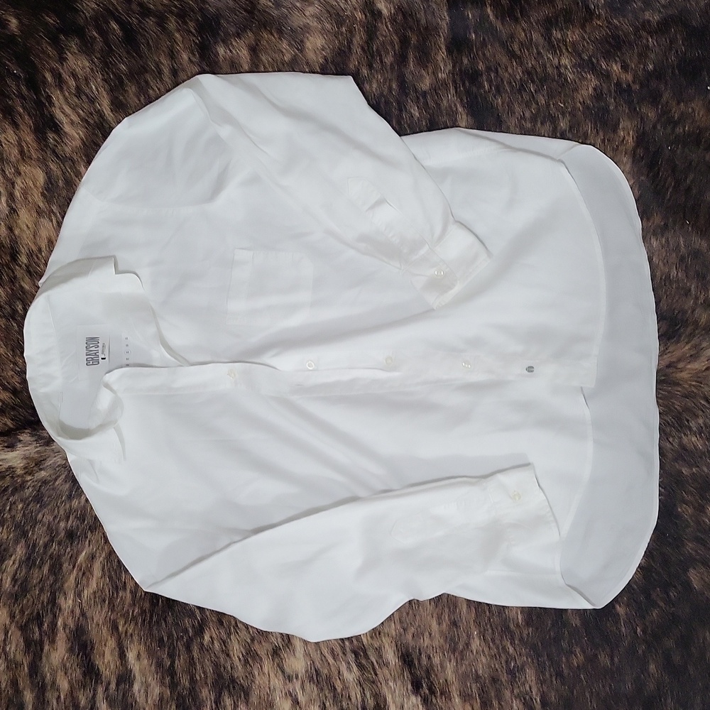 Grayson white button down